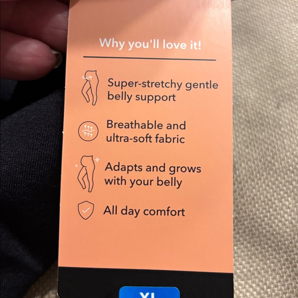 Shapermint Embrace Maternity Belly Support Leggings - Picture 11 of 11